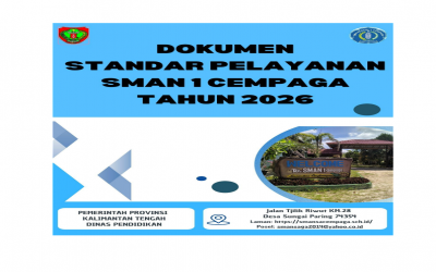 Penetapan Standar Pelayanan Publik SMAN 1 Cempaga Tahun 2026